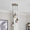Auburn Industrial 3 Light Adjustable Cluster Ceiling Light