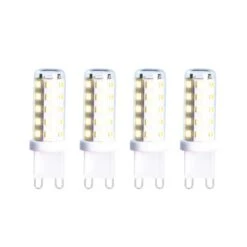 Set Of 4 Status 3W G9 Dimmable Bulbs