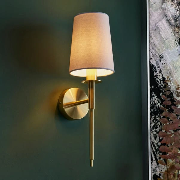 Return - Vogue Callan Wall Light, Brushed Gold