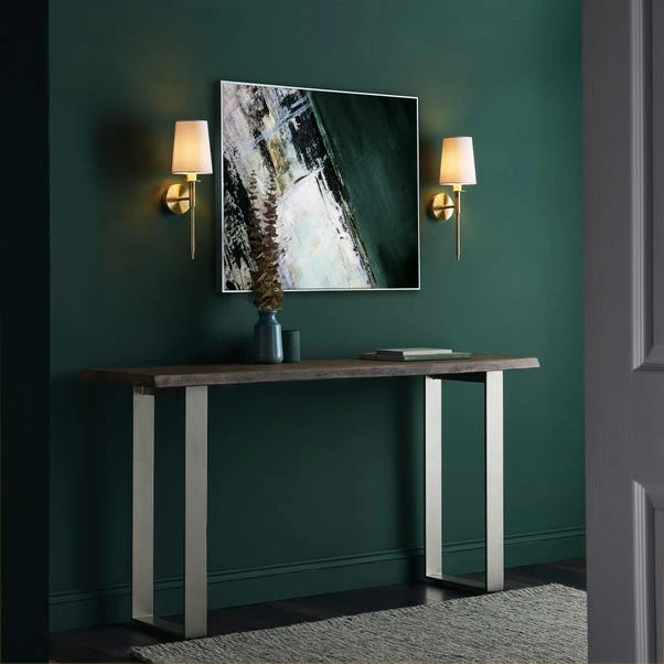 Return - Vogue Callan Wall Light, Brushed Gold - Image 2