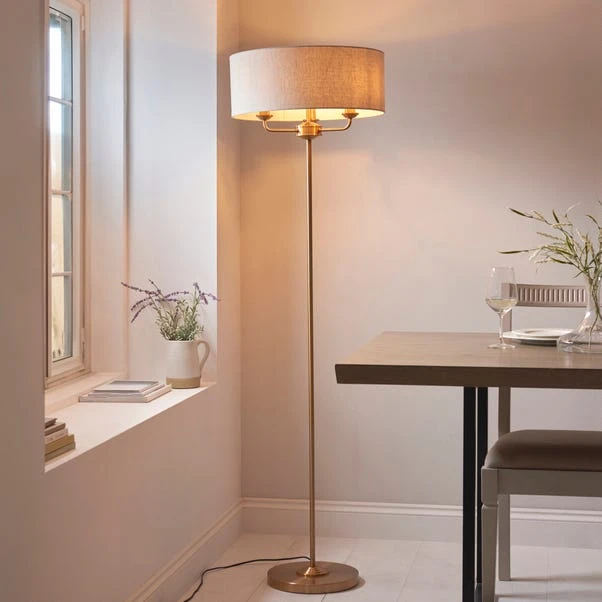 Vogue Sandringham 3 Light Floor Lamp - Image 7